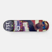 THOMPSON SPIN TWINS DINO Skateboard, 7¾ Zoll Deck Skateboard (Horizontal)