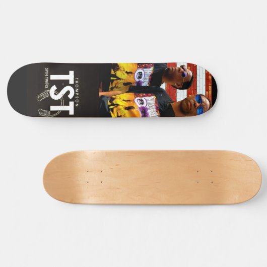 THOMPSON SPIN TWINS /JMT SKATEBOARDS (Horizontal)