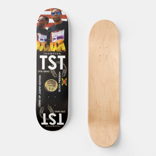 THOMPSON SPIN TWINS /JMT SKATEBOARDS (Vorderseite)