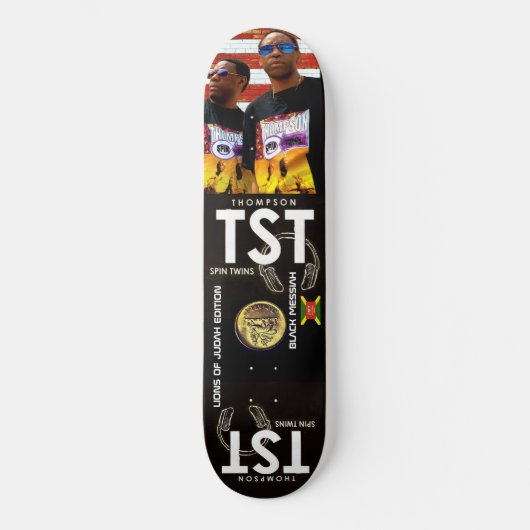 THOMPSON SPIN TWINS /JMT SKATEBOARDS (Vorderseite)