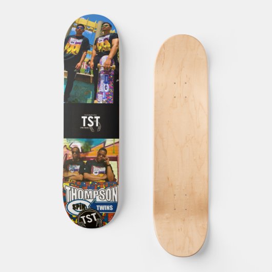 THOMPSON SPIN TWINS SKATEBOARDS /JMT USA (Vorderseite)
