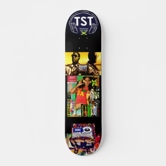 THOMPSON SPIN TWINS TST Skateboard, 7¾ Zoll Deck Skateboard (Vorne)