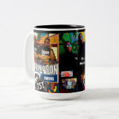 THOMPSON SPIN TWINS Zwei-Tonen-Tasse, 15 oz Zweifarbige Tasse (Vorderseite Links)