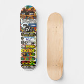 THOMPSON SPINNT ZWINS. WP-Skateboard Skateboard (Vorderseite)