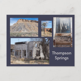 Thompson Springs Modern Ghost Town, Utah Postkarte