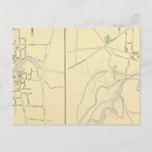 Thompsonville, Hazardville Postkarte (Vorderseite)