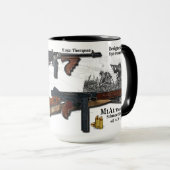 Thompsonvormaschinen-Gewehr-Tasse 1938 Tasse (VorderseiteRechts)