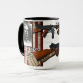 Thompsonvormaschinen-Gewehr-Tasse 1938 Tasse (Vorderseite Links)