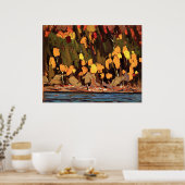 Thomson - Birches und Cedars Poster (Küche)