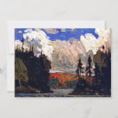 Thomson - Black Spruce in Autumn Feiertagskarte (Vorderseite)