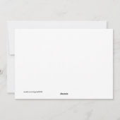 Thomson - Black Spruce in Autumn Feiertagskarte (Rückseite)