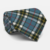 Thomson Blue Original Scottish Tartan Krawatte (Gerollt)