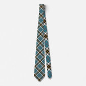 Thomson Blue Original Scottish Tartan Neck Tie Krawatte (Vorderseite)