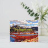 Thomson - Boote Postkarte (Stehend Vorderseite)