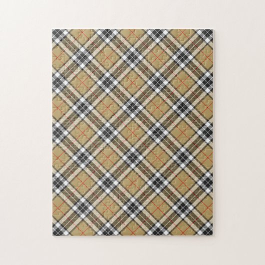 Thomson Camel Clan Tartan Kariertes Muster Puzzle (Vertikal)