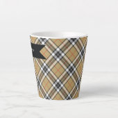 Thomson Camel Tartan Kariert Pattern Family Mode Milchtasse (Vorderseite)