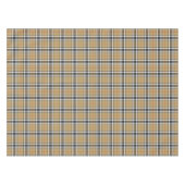 Thomson Camel Tartan Kariertes Muster Familienmode Tischdecke (Vorderseite (Horizontal))