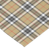 Thomson Camel Tartan Kariertes Muster Familienmode Tischdecke (Schrägansicht)