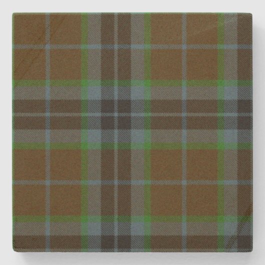 Thomson Clan Tartan Kariert Stone Untersetzer (Vorderseite)