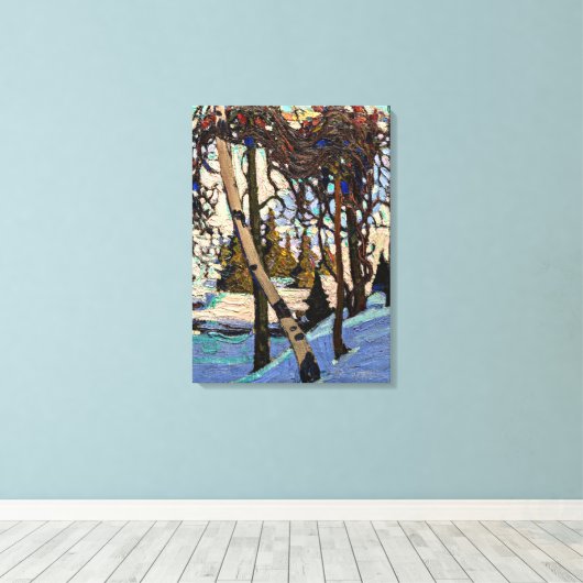 Thomson - Early Snow Leinwanddruck (Insitu (Holzboden))