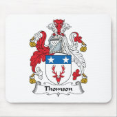 Thomson-Familienwappen Mousepad (Vorne)