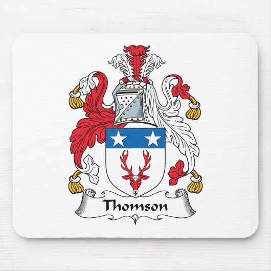 Thomson-Familienwappen Mousepad (Vorne)