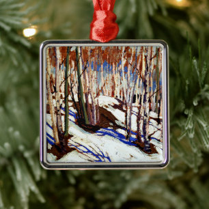 Thomson - Frühling, Canoe Lake Ornament Aus Metall