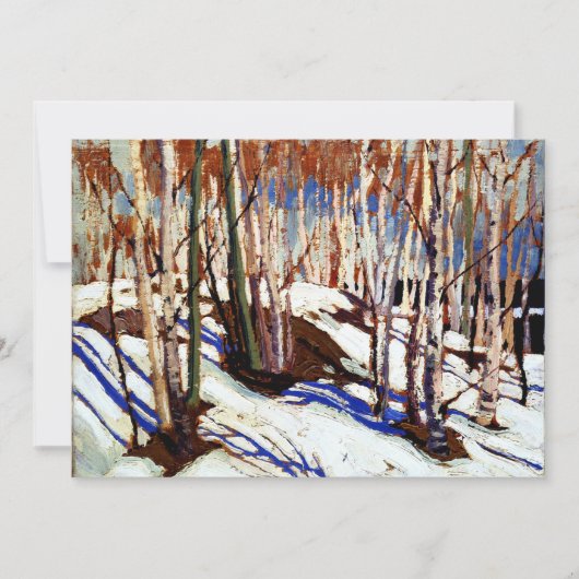 Thomson - Frühling, Kanusee, Karte (Vorderseite)