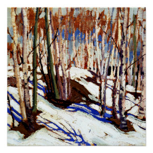 Thomson - Frühling, Kanusee, Poster