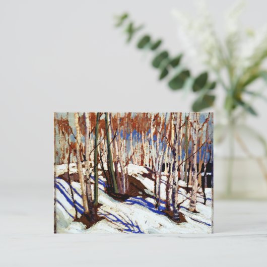 Thomson - Frühling, Kanusee Postkarte (Stehend Vorderseite)