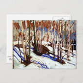 Thomson - Frühling, Kanusee Postkarte (Vorne/Hinten)