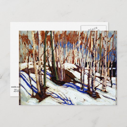 Thomson - Frühling, Kanusee Postkarte (Vorne/Hinten)