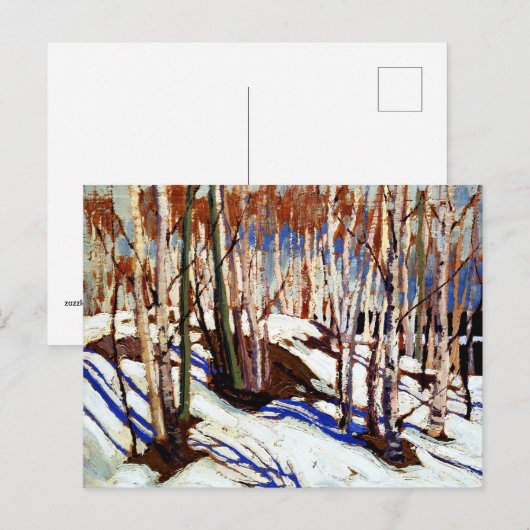 Thomson - Frühling, Kanusee, Postkarte (Vorne/Hinten)