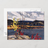 Thomson - Herbst, Algonquin Park, 1916 Postkarte (Vorne/Hinten)