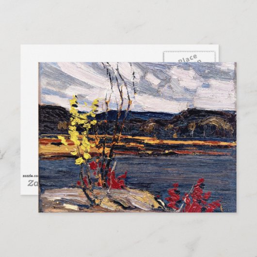 Thomson - Herbst, Algonquin Park, 1916 Postkarte (Vorne/Hinten)