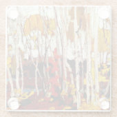 Thomson - HerbstBirches Glasuntersetzer (Rückseite)
