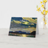 Thomson - Hot Summer Moonlight, Fine Art Malerei Karte (Gelbe Blume)