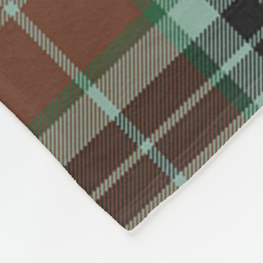 Thomson Hunting Modern Kariert Fleecedecke (Ecke)