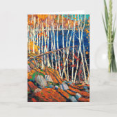 Thomson - In den Northländern, Kunstmalerei Karte (Vorderseite)