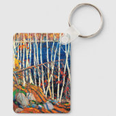 Thomson - In den Northländern, Kunstmalerei Schlüsselanhänger (Rückseite)