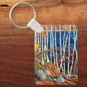 Thomson - In den Northländern, Kunstmalerei Schlüsselanhänger (Vorderseite)