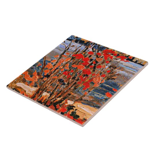 Thomson - Lake and Red Tree Fliese (Seite)