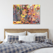 Thomson - Maple Saplings Leinwanddruck (Insitu (Schlafzimmer))