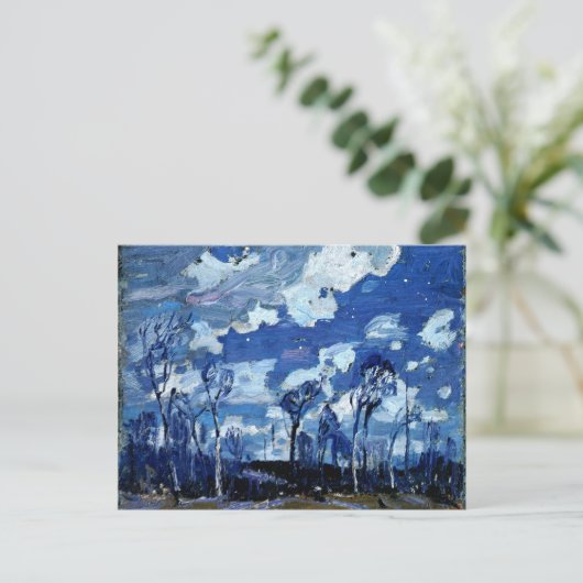 Thomson - Nocturne, die Birches Postkarte (Stehend Vorderseite)