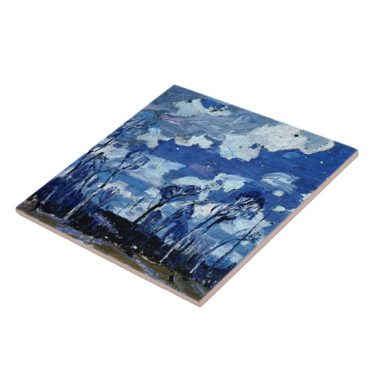 Thomson - Nocturne, The Birches, Fliese (Seite)