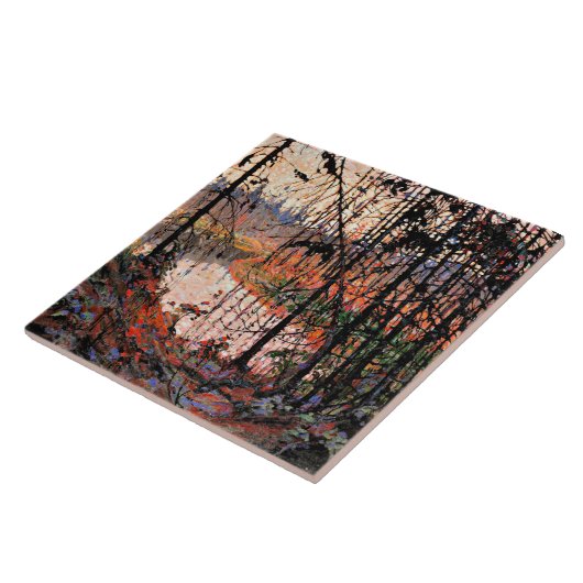 Thomson - Northern River, beliebtes Gemälde, Fliese (Seite)