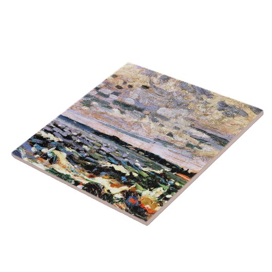 Thomson - Parry Sound Harbour, beliebtes Gemälde, Fliese (Seite)