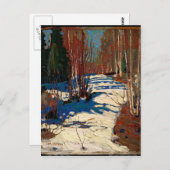 Thomson - Pfad hinter der Mowat Lodge-1917 Postkarte (Vorne/Hinten)