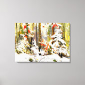 Thomson - Räume, Winter Leinwanddruck (Vorderseite)