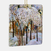 Thomson - Schnee im Oktober Keramikornament (Rechts)